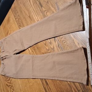FRAME Jeans Womens 25 CROP  TAN LE CROP MINI BOOT CUT Denim Used BOOTCUT BEIGE